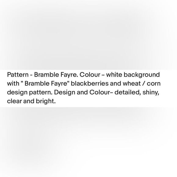 Churchill Bramble Side Plate 6 1/2 In  Each Faye Fine English Tableware Set 2 - Picture 6 of 7